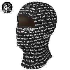Musion Carbon Balaclava Full Face Motorcycle Mask for Racing