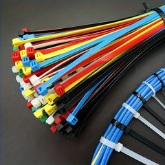 100pcs 2.49 15.01 cm Nylon Strap Self-locking Cable Tie