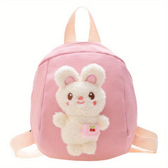 Kids Rabbit Plush Mini Backpack School Bag