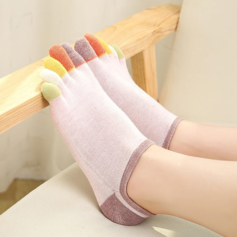 Women's Cotton Crew Toe Socks for Running