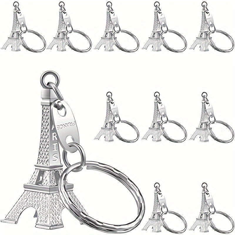 Eiffel Tower Keychain Retro Pendant Birthday Gift