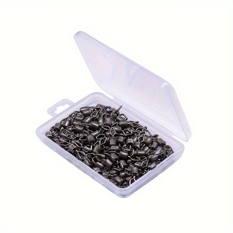 100pcs Fishing Swivel With Diamond Eye Fishing Line Connector