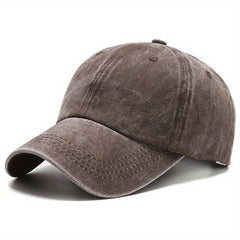 Vintage Distressed Denim Baseball Cap Washed Adjustable Sun Hat