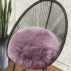 Soft Faux Fur Chair Cover for Living Room and Bedroom Decor