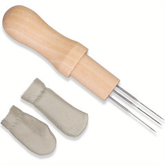 3pc Felting Needle Set with Finger Protector