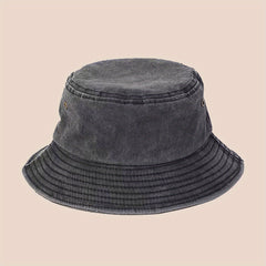 Denim Bucket Hat Fisherman Hat Outdoor Cap For Men And Women