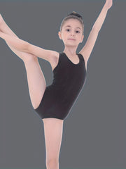 Comfy Cross Back Sleeveless Ballet Leotard for Dance