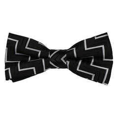 Kids Striped Bear Bow Tie Suit Dress Tie For Boys