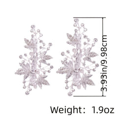 Wedding Hairclip Rhinestone Faux Pearl Barrette Hairpin Hair Accessories