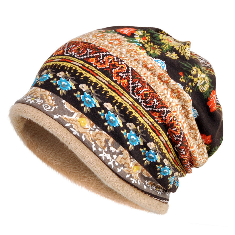 Women's Baggy Slouchy Beanie Hat Cap Scarf Skullies Casual Beanies Hat