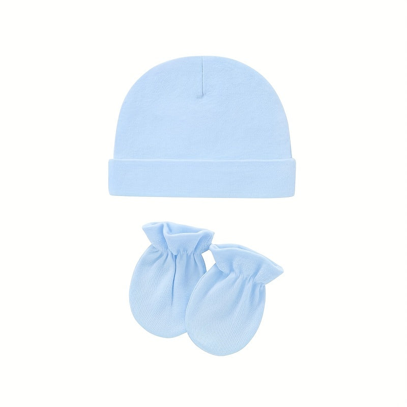4 Pairs Gloves 4 Beanie Hats Breathable Knit Warm Winter Accessories