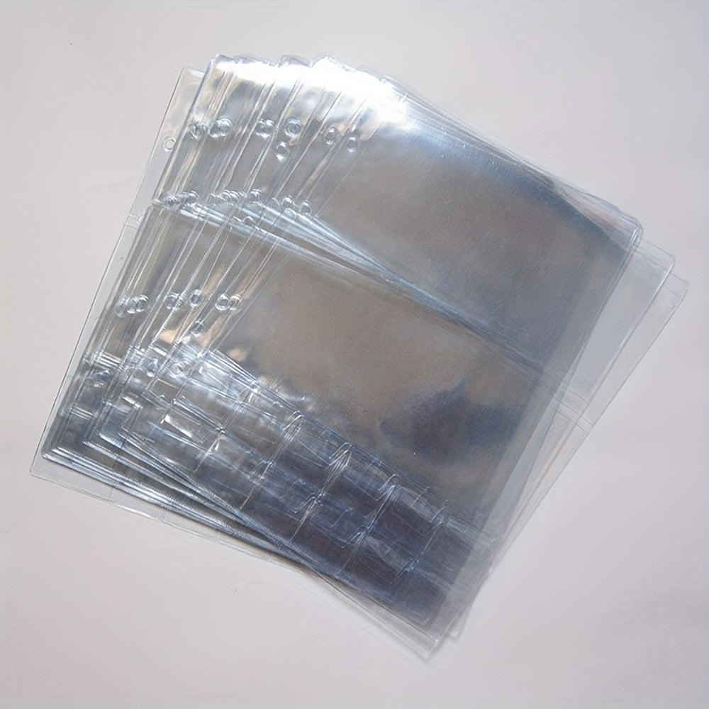 5pcs Paper Money Coin Collection Book Transparent Pvc