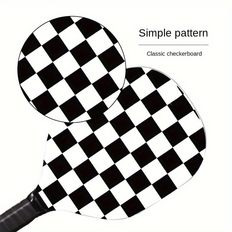 Wooden Pickleball Racket Set with 2 Rackets, Grip, 2 Balls & Bag