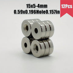 15x5mm Strong Neodymium Disc Magnet with Holes