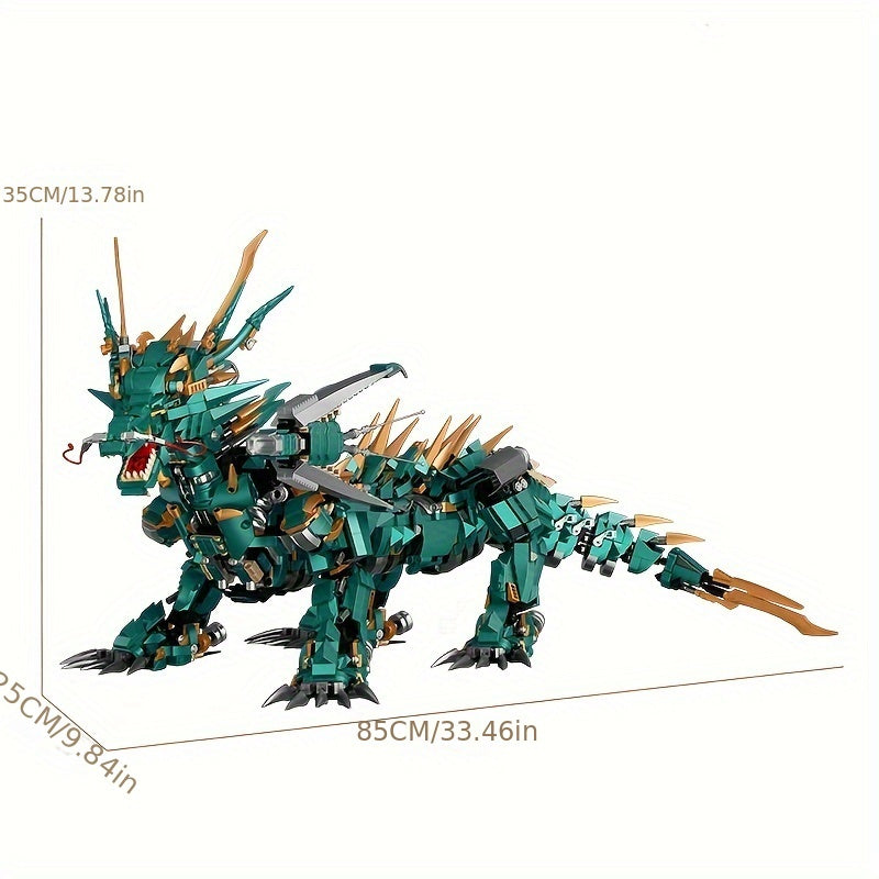2951pcs Dragon Building Block Home Decoration