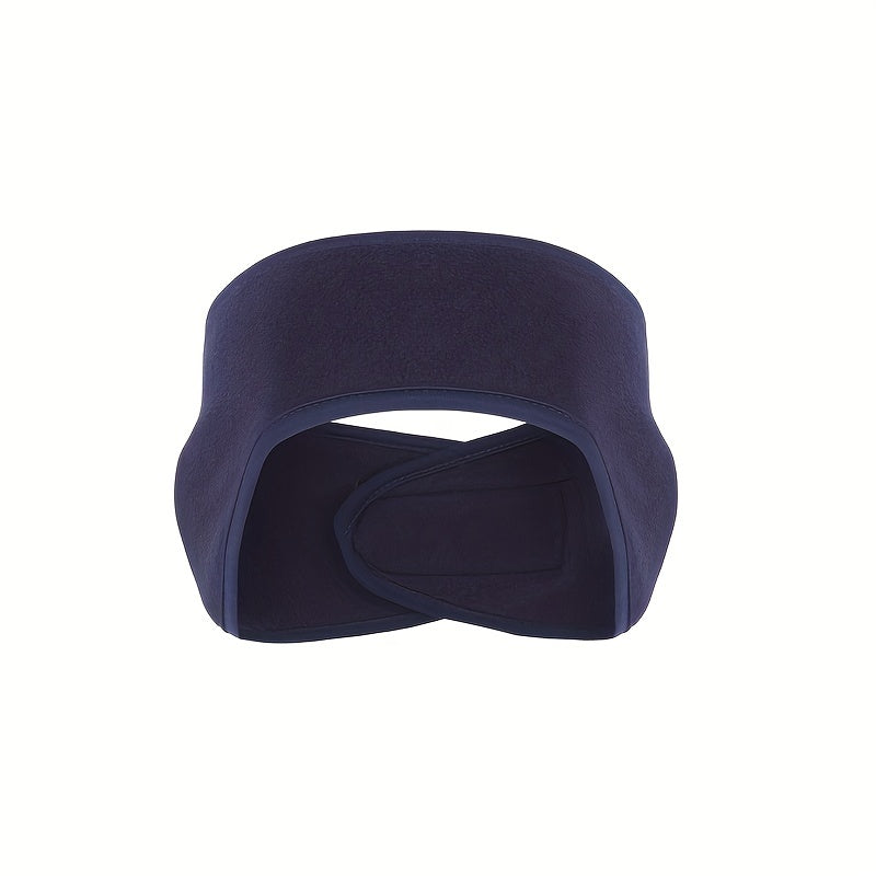 Winter Fleece Headband Sport Earmuffs Stretchy Ear Covers Ski Sweatband