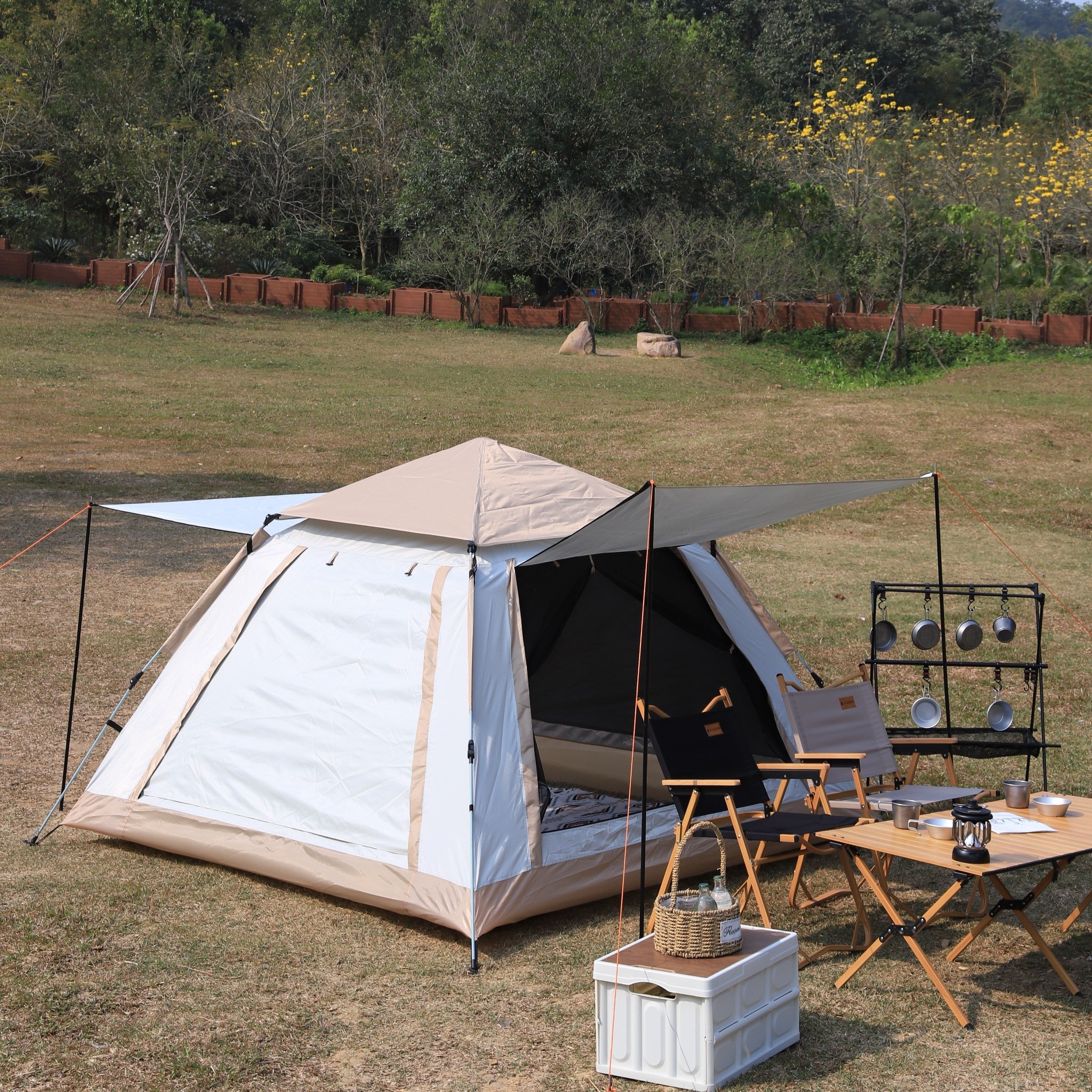 Outdoor Camping Tent Automatic Waterproof Moisture proof Tent