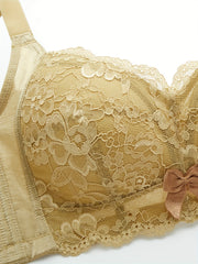 Lace Wireless Push Up Bra Comfortable & Breathable Women's Underwear