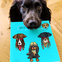 100pcs Animal Stickers Funny Dog Waterproof Vinyl Stickers