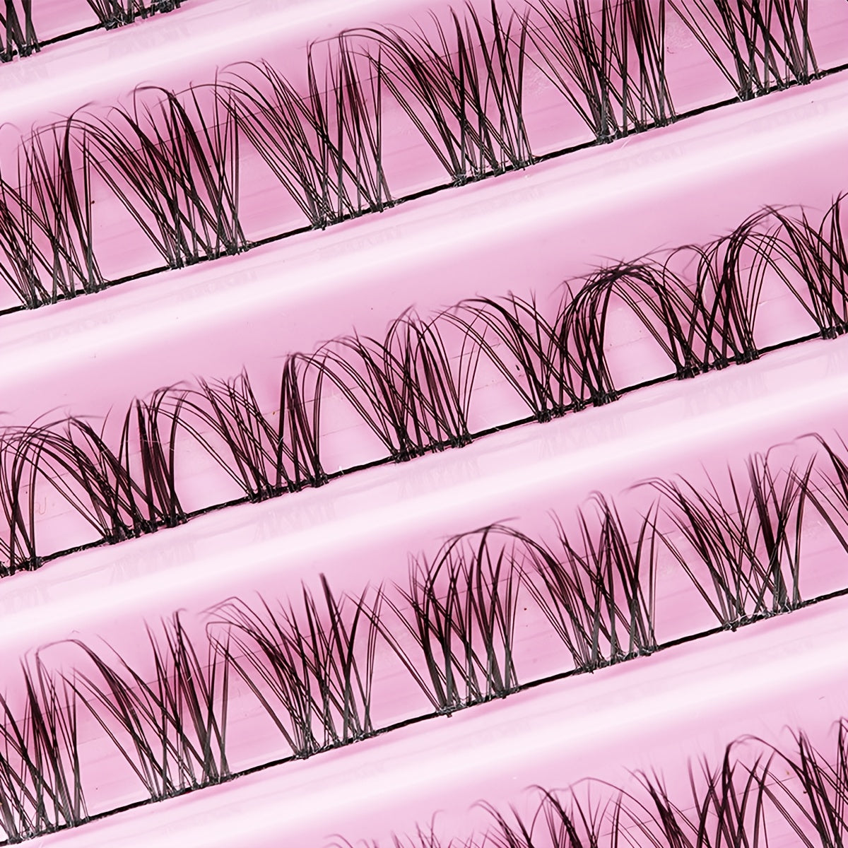 120pcs Wispy Cluster Lashes 8-16mm D Curling Fluffy DIY Eyelash Extension