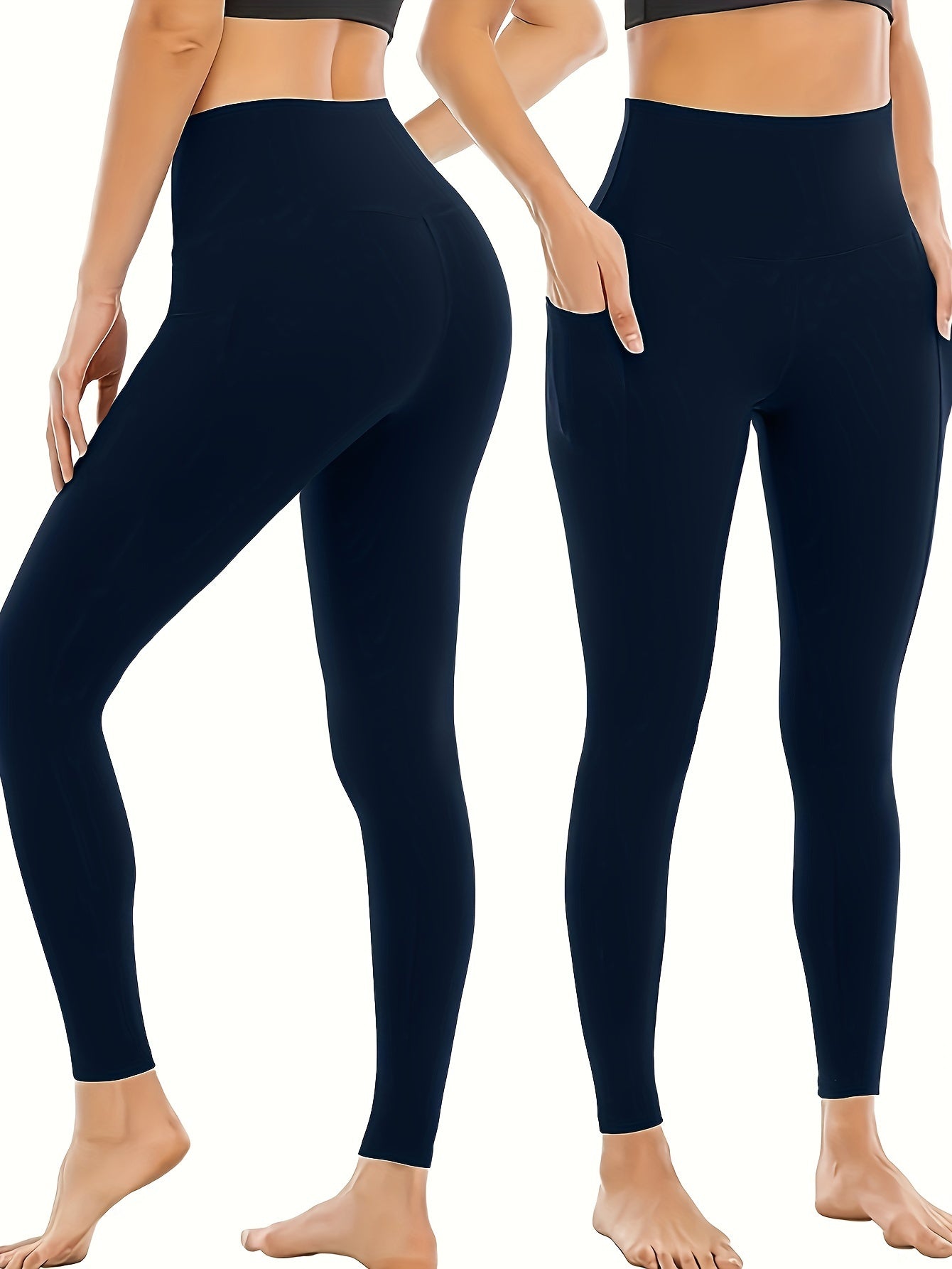 Winter Thermal High Waisted Sports Leggings Women's Activewear