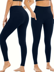 Winter Thermal High Waisted Sports Leggings Women's Activewear