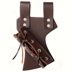 Medieval PU Leather Rope Sheath For Cosplay Sword Hanger