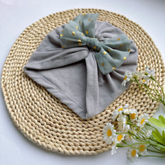 Baby Spring Summer Thin Headband Soft Bowtie Baby Hat