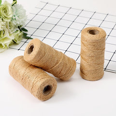 1pc 109 Yards Jute Rope for DIY Artworks Decoration Gift Wrapping
