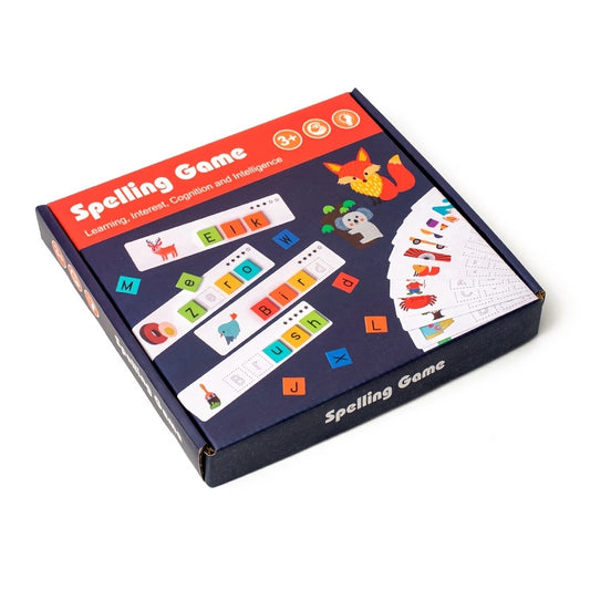 Wooden Word Game for Kids - Early Education Toy