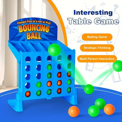 2 Player Bouncing Ball Game Family & Party Fun Toy with Colorful Balls