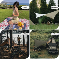 Outdoor Camping Polka Dot Inflatable Mattress