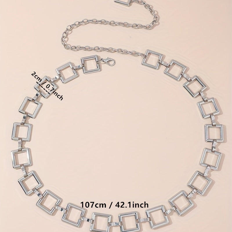 Stylish Metal Chain Belt Dress Girdle Women Decoration Accessories
