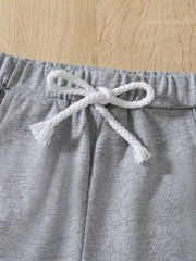 Boys Shorts Drawstring Waist Pocket Casual Summer Kids Clothes