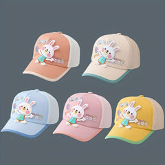 Children's Cartoon Baseball Cap Sun Hat Breathable Summer Hat