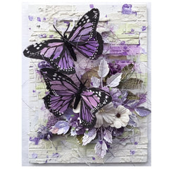 Butterfly Rhinestone Diamond Painting Kit - DIY Arts and Crafts
