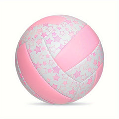 Star Pattern Volleyball Soft Size 5 for Indoor Outdoor Beach Training
