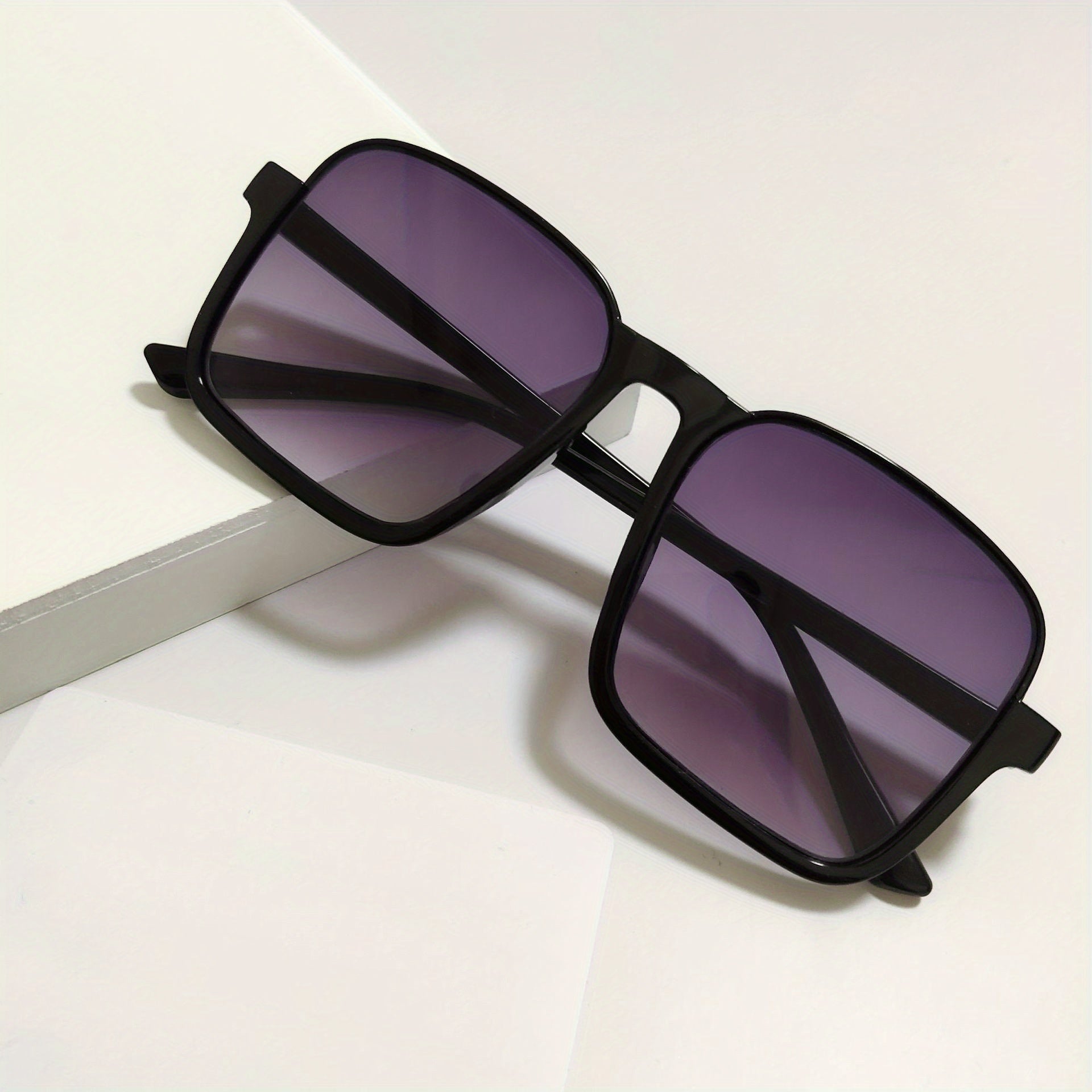 Men's Square Frame Sunglasses UV Protection