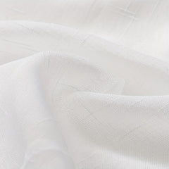 Translucent Hemp Sheer Curtain for Home Decor
