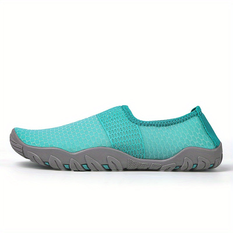 Women's Aqua Shoes Honeycomb Pattern Lightweight for Fitness Swimming & Hiking