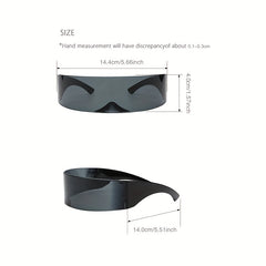 Men's Mixed Frameless Sunglasses for Holiday Vacation