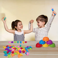 Mypre Dinosaur Counting & Sorting Toy Set for Kids - Fun Learning Activity