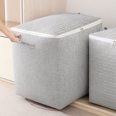 Large Capacity Storage Bag With Handles Clothes Quilts Wardrobe Organizer