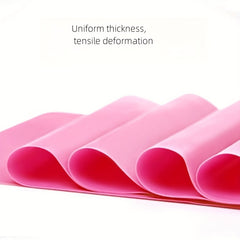 Yoga Elastic Resistance Band for Body Slimming Soft Stretching Tension Band
