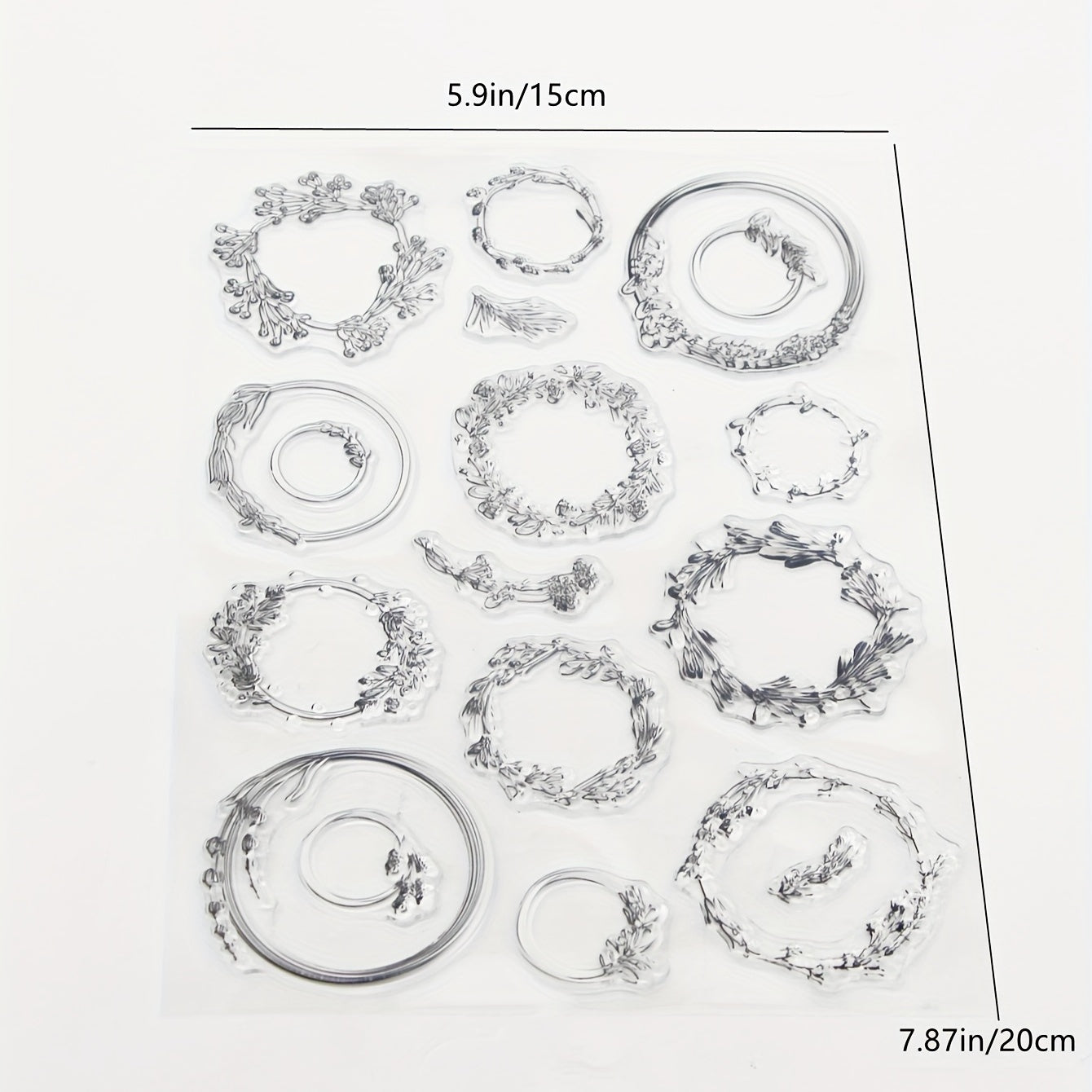 Round Stamp Painting Tool for Scrapbook Decoration