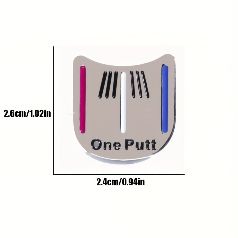 Golf Hat Clip w/ Magnetic Ball Marker Durable Metal Clip Easy Attachment