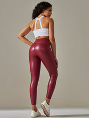 High Waist Yoga Leggings Running Sports Tight Pants Women's Activewear