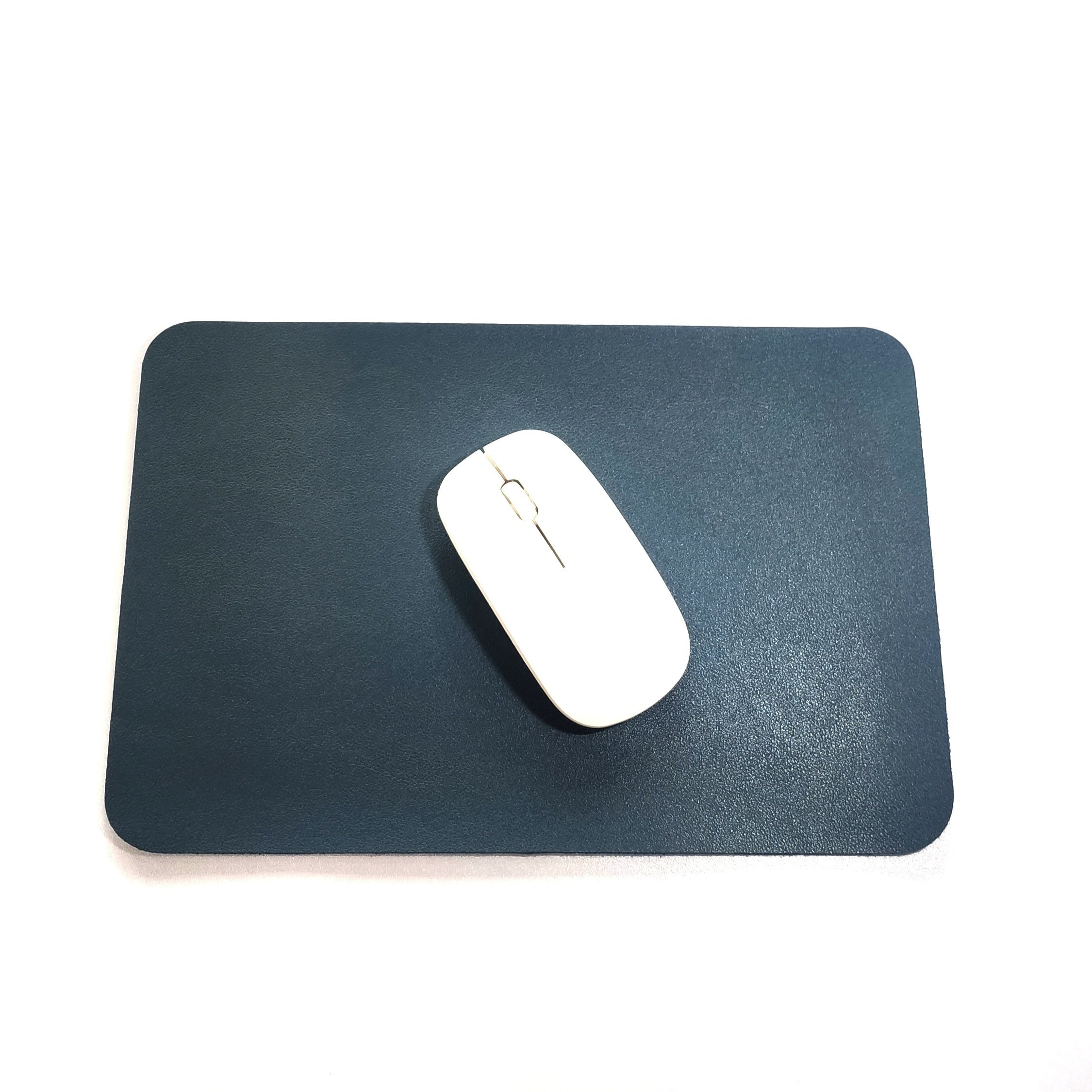 Small Leather Mouse Pad Desk Pad Waterproof Tablecloth Writing Desk Mat
