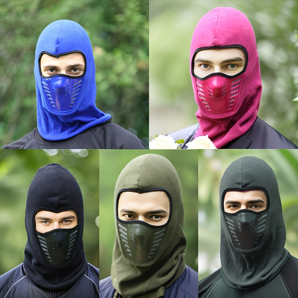 Autumn Winter Windproof Balaclava Ski Mask For Men Warm Full Face Mask