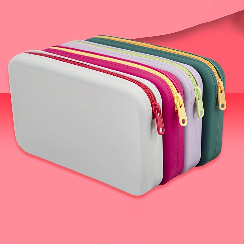 Waterproof Makeup Bag Pouch Square Cosmetic Case for Women Travel Organizer